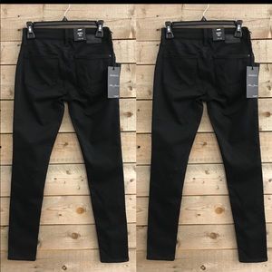 Mavi Alexa Super Black Mid Rise Skinny